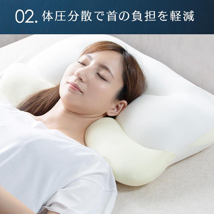枕 まくら 低反発 肩こり 洗える 夢枕 ピロー カバー ストレートネック 姿勢 安眠枕 寝返り ゆめまくら 夢まくら カバー付き | ブランド登録なし | 10