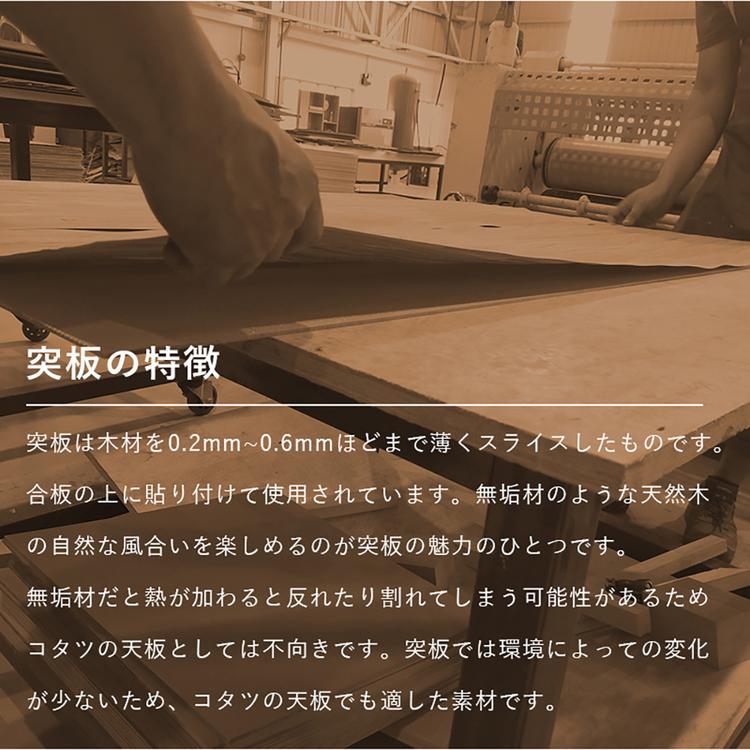 リビングコタツ  アルクK-1165 (代引不可)(TD)の画像