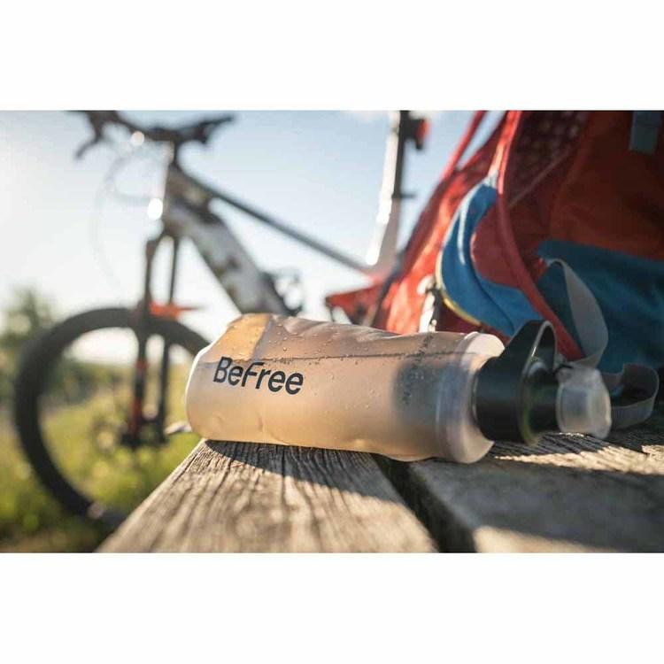 浄水器 携帯用浄水器 ホロファイバー 活性炭 アウトドア 防災 折畳 軽量 ビーフリーAC 1.0L ブラック 14072の画像