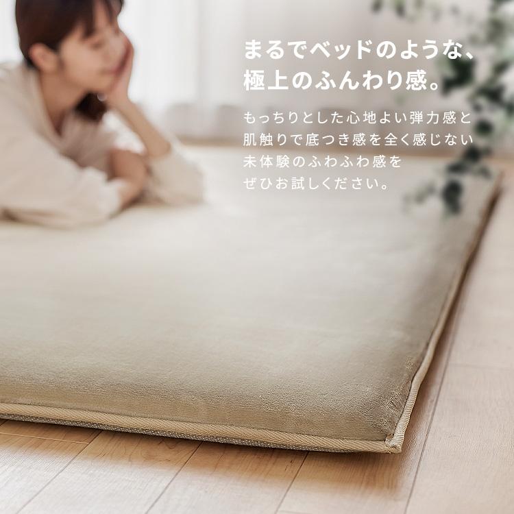 IRIS OHYAMA ラグ 極厚 2畳 ラ・クッションラグ マイクロ IRIS OHYAMA ラグ 極厚 2畳 ラ・クッションラグ マイクロ