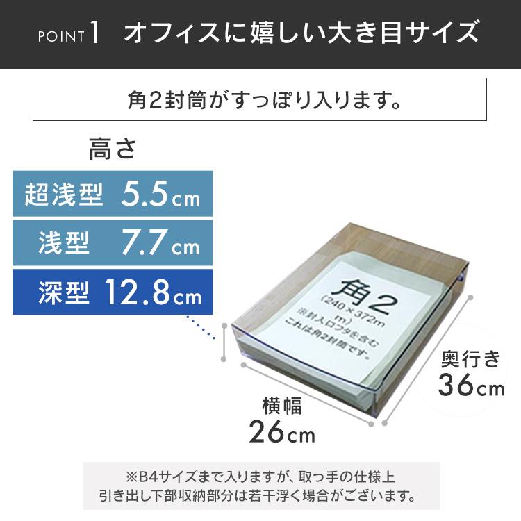 レターケース チェスト 収納 収納ケース スーパークリアチェスト 幅32cm×6段 SCE-600 アイリスオーヤマ キャスター付き オフィス収納 SOHO 小物｜ladybird6353｜03