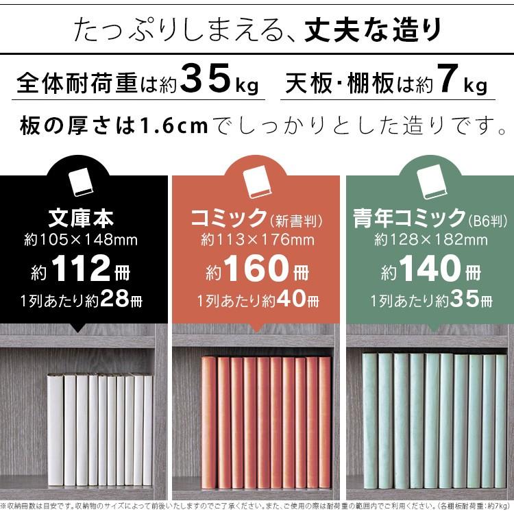 本棚 おしゃれ 新生活 収納スタイル 北欧 コミックラック スリム 収納ボックス アイリスオーヤマ 子供部屋 カラーボックス CORK-8460｜ladybird6353｜15