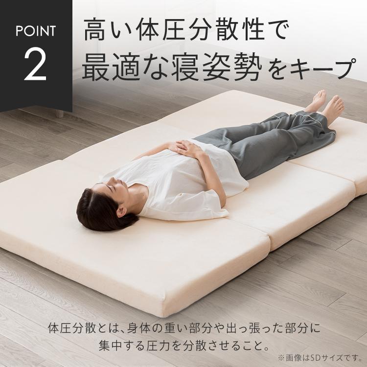 マットレス シングル 新生活 三つ折り 折りたたみ 高反発 腰痛 マットレス シングル 新生活 三つ折り 折りたたみ 高反発 腰痛