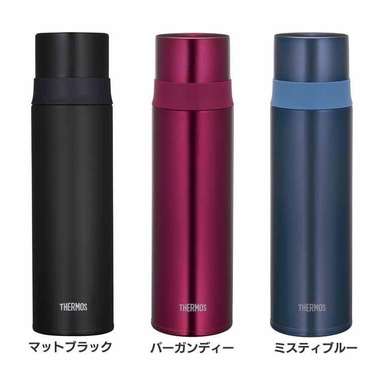 水筒 サーモス おしゃれ 保冷 ワンタッチ マグボトル ステンレススリムボトル Ffm 501 Mtbk M Ladybird 通販 Yahoo ショッピング