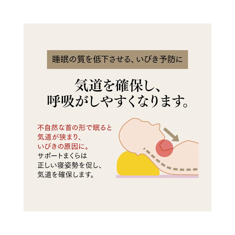 枕 肩こり 新生活 マクラ 肩 首こり ギフト 姿勢 サポート 低反発 低反発枕 ピロー プレゼント LRP-SS (d)｜ladybird6353｜08