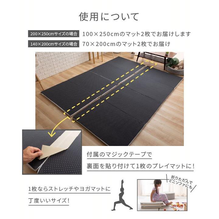 子供プレイマット 200×250cm (D) : SIMPLE STYLE ヤフー店