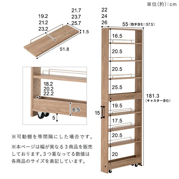 キッチンラック ランドリーラック 収納 隙間 隙間収納 スリム