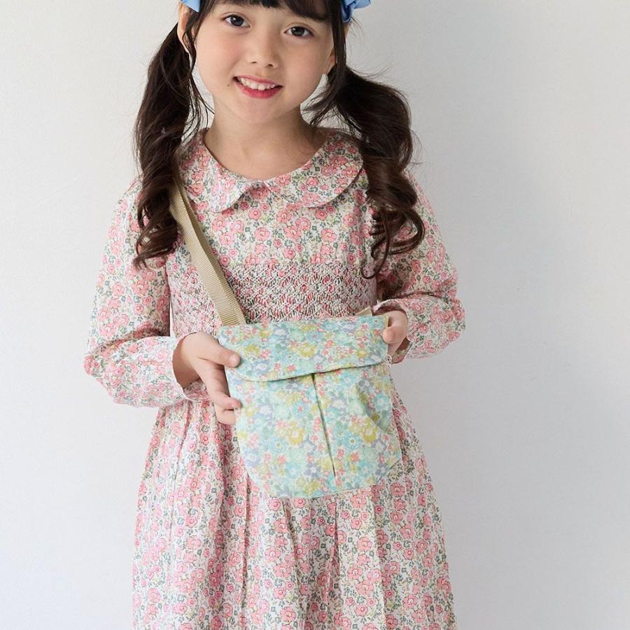 リバティ ポシェット 子供 こども 携帯 ポーチ バッグ 女の子 キッズ