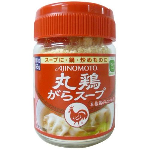 味の素 丸鶏がらスープ 55g 瓶×5個※取り寄せ商品 返品不可 : くすりの