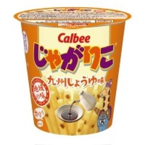 カルビー じゃがりこ 九州しょうゆ味 52g×12個 : くすりのレデイハート
