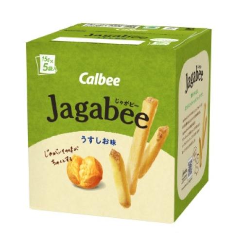 カルビー Jagabee（じゃがビー)うすしお味 5袋×12個※取り寄せ商品 返品