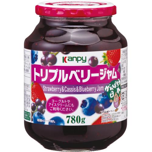加藤産業 カンピー ファミリーサイズ トリプルベリージャム 780g くすりのレデイハートショップ 通販 Yahoo ショッピング