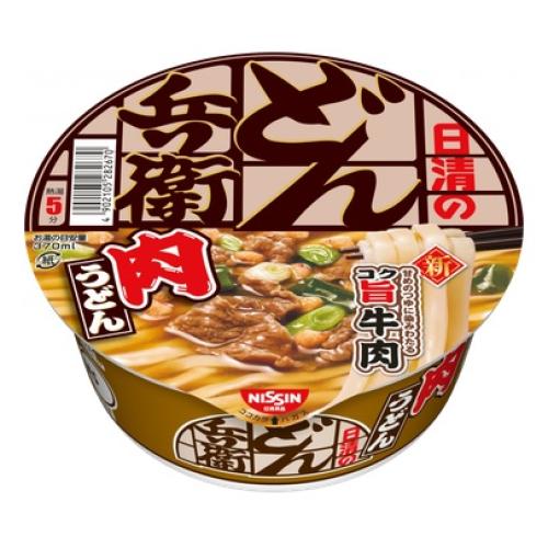 日清 日清のどん兵衛 肉うどん 86g×12個 : くすりのレデイハート