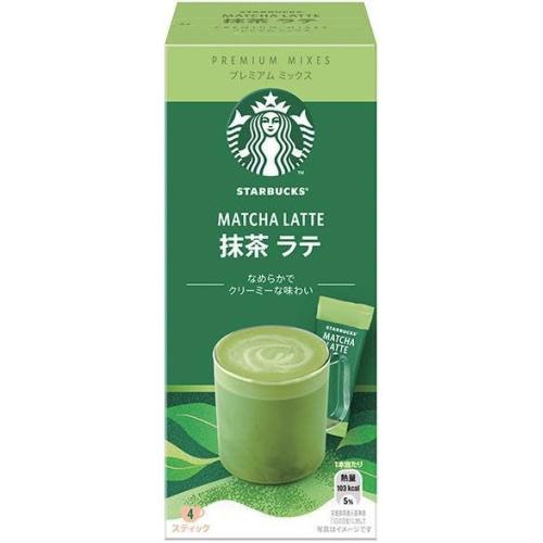 ネスレ スターバックス プレミアムミックス 抹茶ラテ 4本入り : くすり