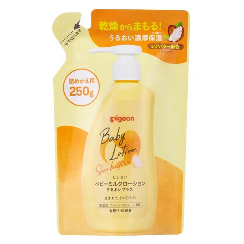 ピジョン ベビーミルクローション うるおいプラス 詰替 250g ピジョン ベビーミルクローション うるおいプラス 詰替 250g