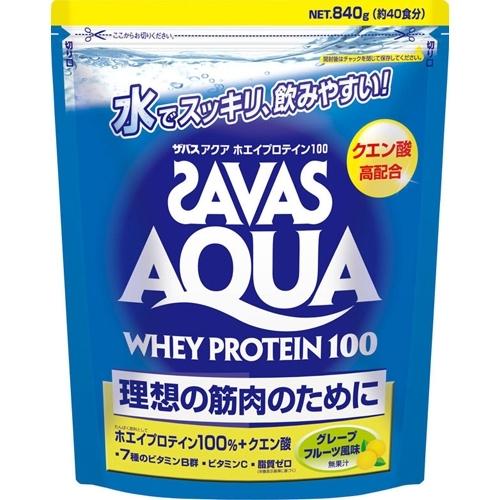 ザバス アクア ホエイプロテイン100 グレープフルーツ風味 840g ザバス アクア ホエイプロテイン100 グレープフルーツ風味 840g