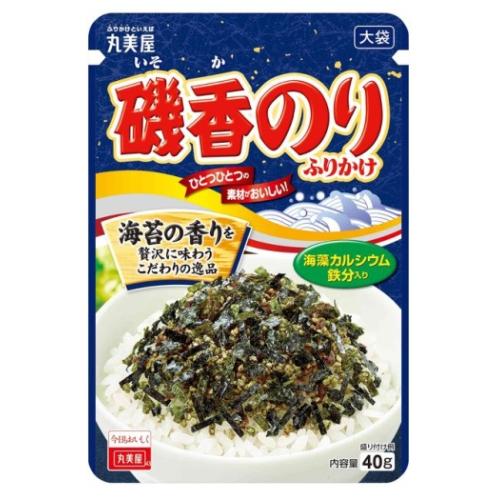 丸美屋 磯香のりふりかけ 大袋 40g×10個 : くすりのレデイハート