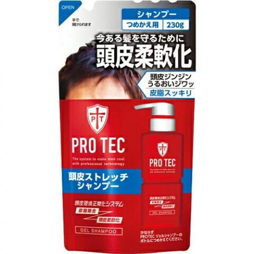 PROTEC 返品送料無料 プロテク 頭皮ストレッチ シャンプー 230g 67％以上節約 つめかえ用