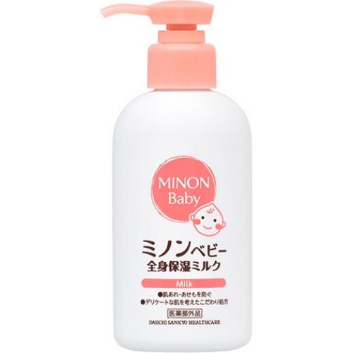 医薬部外品】ミノンベビー 全身保湿ミルク 150mL : くすりのレデイ