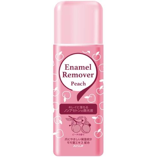 コージー本舗 エナメルリムーバー ノンアセトンタイプ ピーチ 220ml