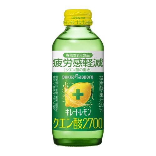 ポッカサッポロ キレートレモン クエン酸2700 155mL×6個※取り寄せ商品