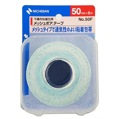 ニチバン　メッシュポアテープ　50F　1巻入※取り寄せ商品　返品不可｜ladydrugheartshop