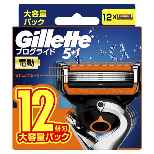 ジレット プログライド フレックスボールパワー 電動アシスト式首振5枚