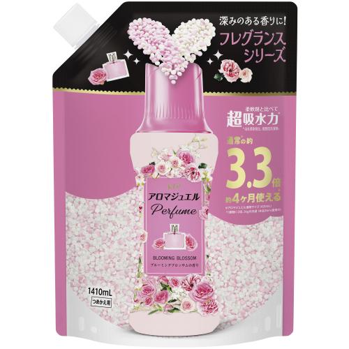 レノア アロマジュエル ブルーミングブロッサムの香り 1410mL 6点セット♪ レノア アロマジュエル ブルーミングブロッサム 詰替え 超特大 1410mL