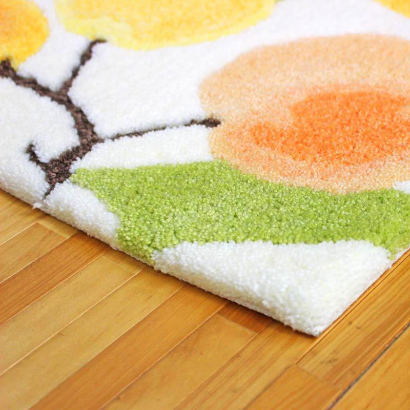 玄関マット ビーノ 約53cm×82cm アクリル100％ 手洗い可 室内 滑り