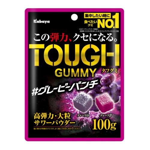 ☆タフグミ☆ビッグバンピーチ☆グレーピーパンチ ♬(^^)(^^)♬ カバヤ タフグミ グレーピーパンチ 100g : くすりのレデイ羽島Yahoo!店