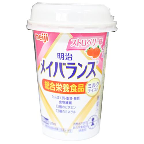 明治 メイバランス ミニカップ ストロベリー味 125ml : くすりのレデイ 