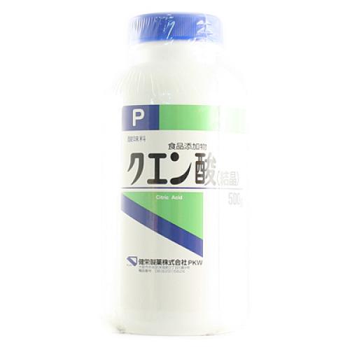 ケンエー　クエン酸（結晶）P　500g（Yahoo!・くすりのレデイ羽島Yahoo!店）