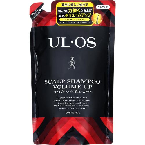 ウルオス スカルプシャンプー ボリュームアップ 詰替 420ml : くすりの