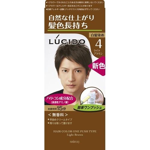 【医薬部外品】ルシード　ワンプッシュカラー　ライトブラウン　100g｜ladypoint