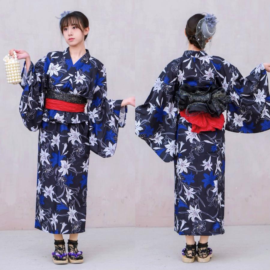 新品　セパレート　浴衣 レディース浴衣 2way浴衣　二部式　ブルー 新品 セパレート 浴衣 レディース浴衣 2way浴衣 二部式 ブルー