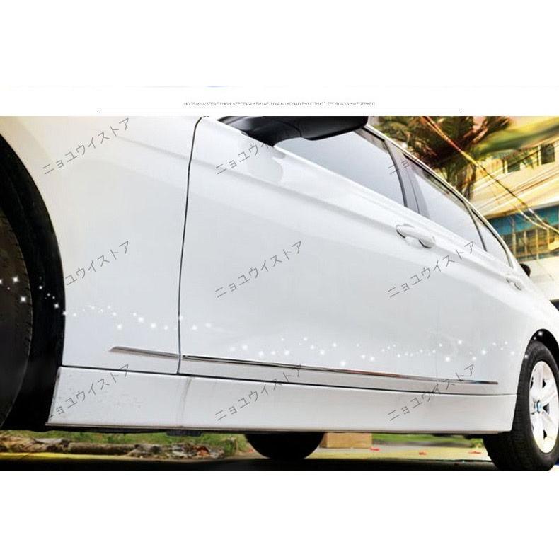 新品 BMW 3シリーズF30セダン用 高品質 メッキサイドドアモール