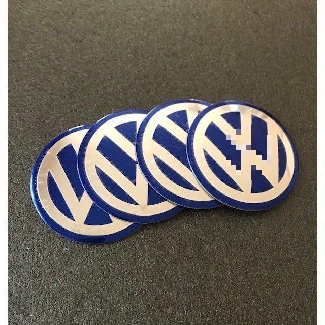 フォルクスワーゲン ホイールステッカー VW ホイールキャップセンターシール エンブレムバッジ ブルー 70mm 4枚セット  :p212502024b9e:ニョユウイストア - 通販 - Yahoo!ショッピング