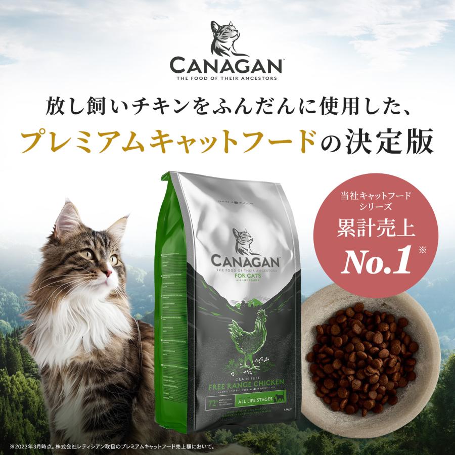 カナガン キャットフードチキン1.5kg 全猫種全年齢 CANAGAN（カナガン） 公式 キャットフード チキン （1.5kg） 全猫種 全