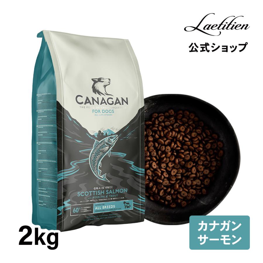 カナガン　ドッグフード　サーモン CANAGAN（カナガン） 公式 ドッグフード サーモン （2kg） 全犬種 全