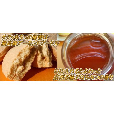 フランス菓子工房 ラ・ファミーユ 馬路村柚子蜂蜜ダックワーズ お