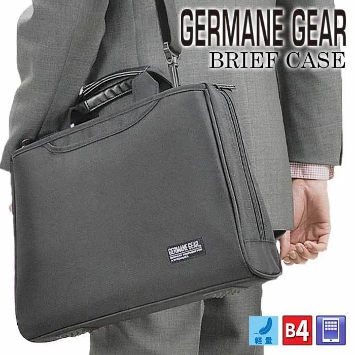 【平野鞄】【GERMANE GEAR(ジャーメインギア)】中国製★B4収納可能ブリーフケース【KBN26680】ビジネスバッグ メンズ 通勤 プレゼント｜lafan-s