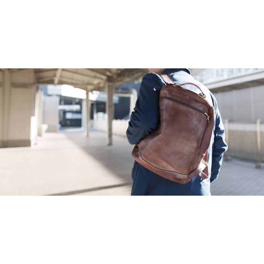 本革 リュック Dakota メンズバッグ レザーバッグ メンズ バックパック バッグ バック イタリア ワックスレザー トワクレブルー 本牛革 ハンドル ホワイトハウ Tc14 J Lafan 通販 Yahoo ショッピング
