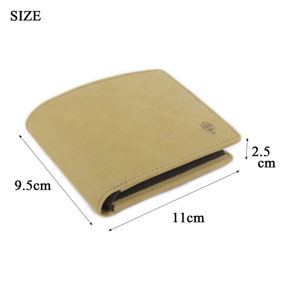 LOWARD - ロワード - 】【Bianchi(ビアンキ)】ヌバック革二つ折り財布  