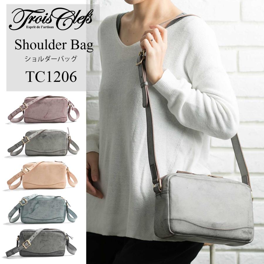 Trois Clefs(トワクレ)】Shoulder Bag【TC1206】ショルダーバッグ 