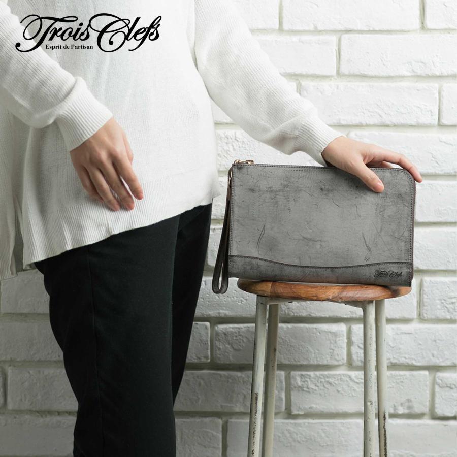 Whitehouse Cox 【Trois Clefs(トワクレ)】Shoulder Bag【TC1206 