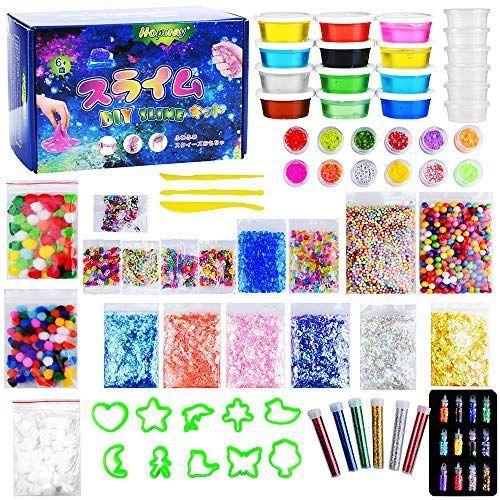 予約販売品 スライムキット Hoperayふわふわ水晶粘土キット スーパーファンフラッフィー スライム Slime Diy材料付き12色入 正規激安 Raloffshore Com