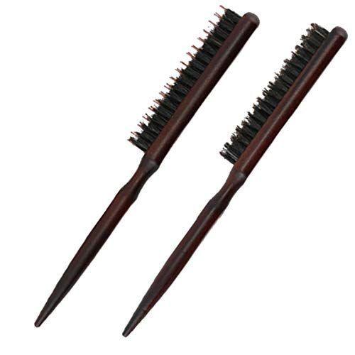 Exduct コーム ヘアコーム ヘアブラシ ヘア ブラシ 櫛 くし 髪 携帯 木製 セットコーム メンズ レディース 2