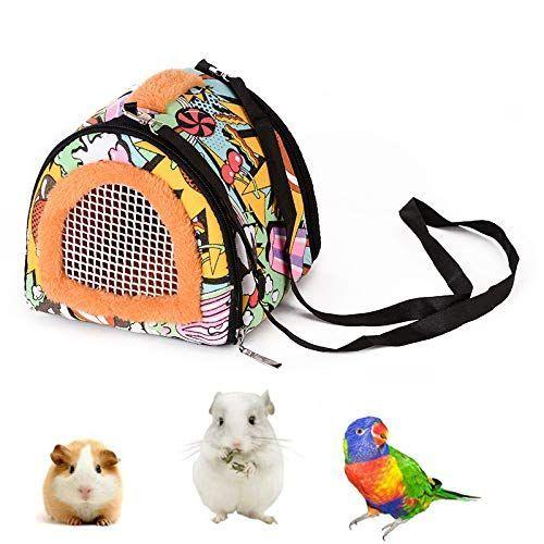 入荷予定 Tolacos 小動物 キャリーバッグハムスター ケージお出かけペットカバン ペット 散歩携帯包ペット キャリーバッグ 冬の暖かい 外出 軽 Wantannas Go Id