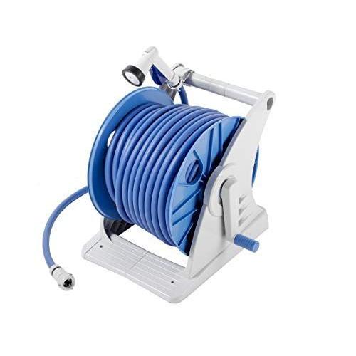 グリーンライフ Green Life ホースリール 選べる水形5種類 幅44 5 奥行43 5 高さ41 5cm 品質保証 表面さらさらホース50m