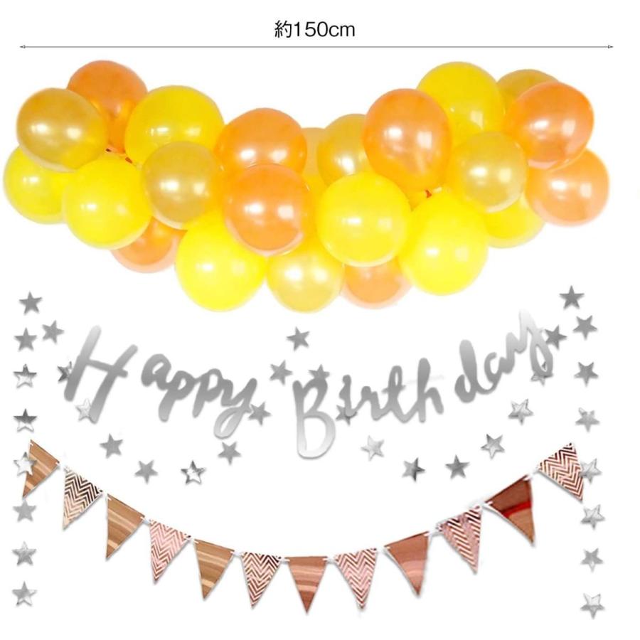 384円 贈呈 送料無料 誕生日 バルーン飾り付け セット 41点 Happy Birthdayバースデー バルーン